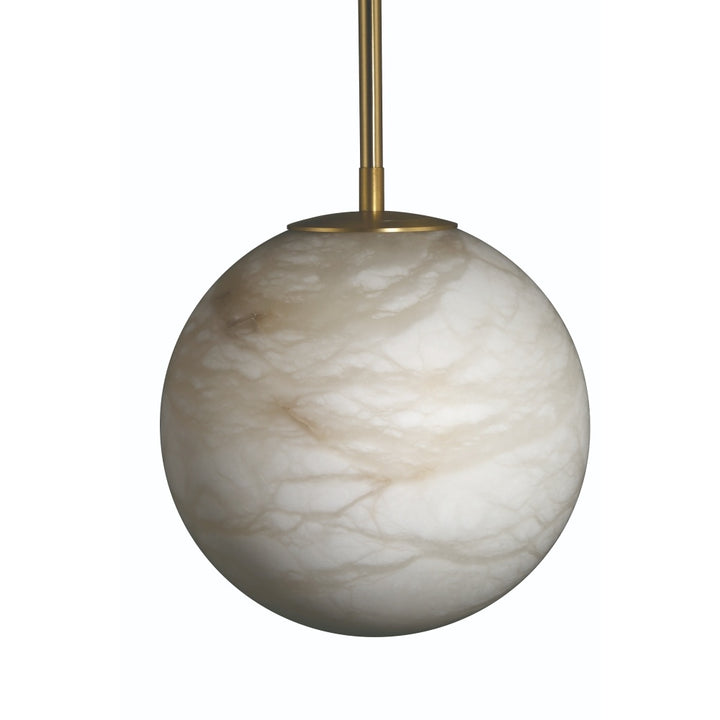Kepler 1 Light LED Pendant in Gold