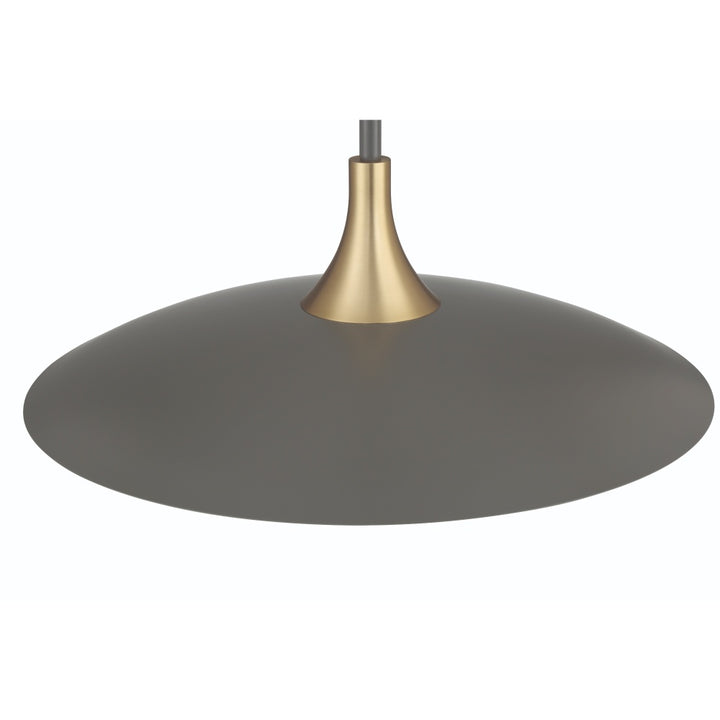 Welsh 1 Light 24" LED Pendant in Gray