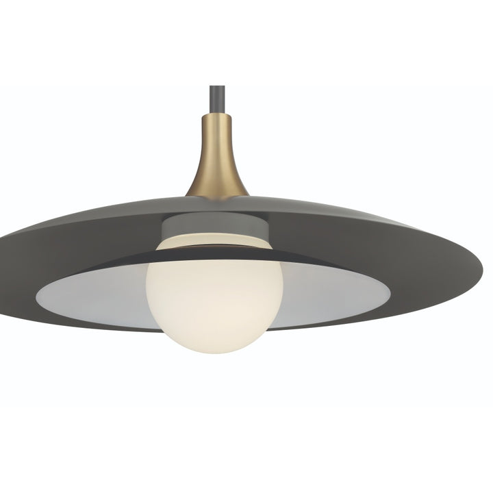 Welsh 1 Light 24" LED Pendant in Gray