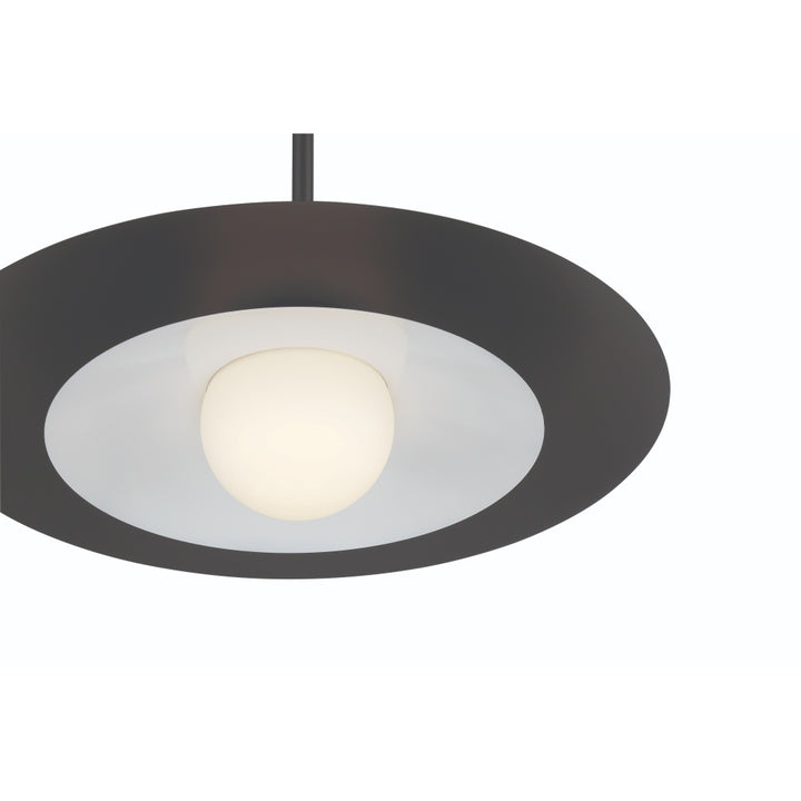 Welsh 1 Light 24" LED Pendant in Black