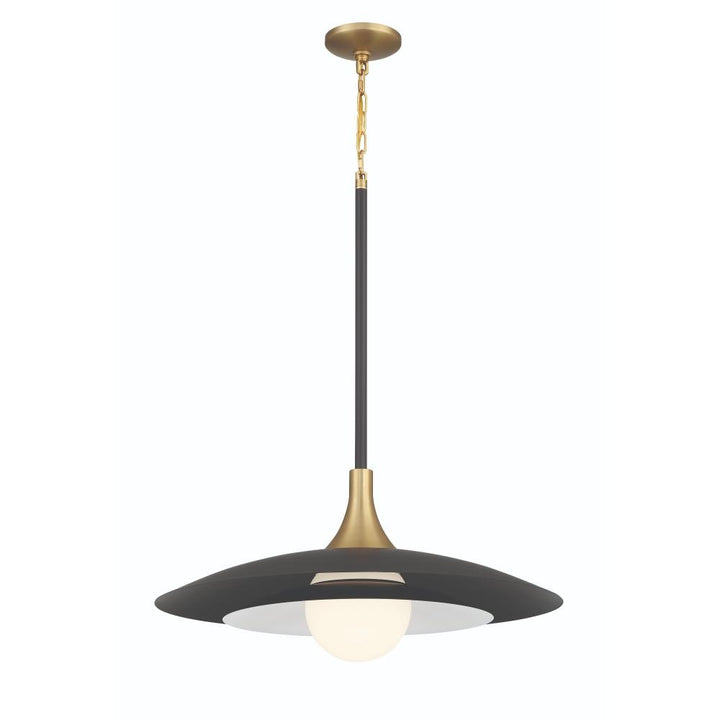 Welsh 1 Light 24" LED Pendant in Black