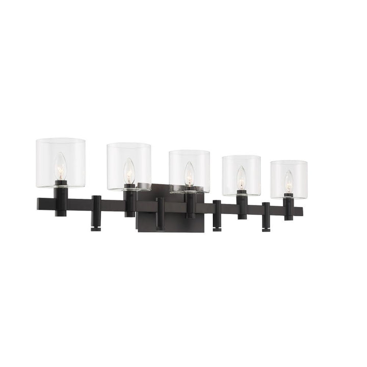 Decato 5 Light Sconce in Black