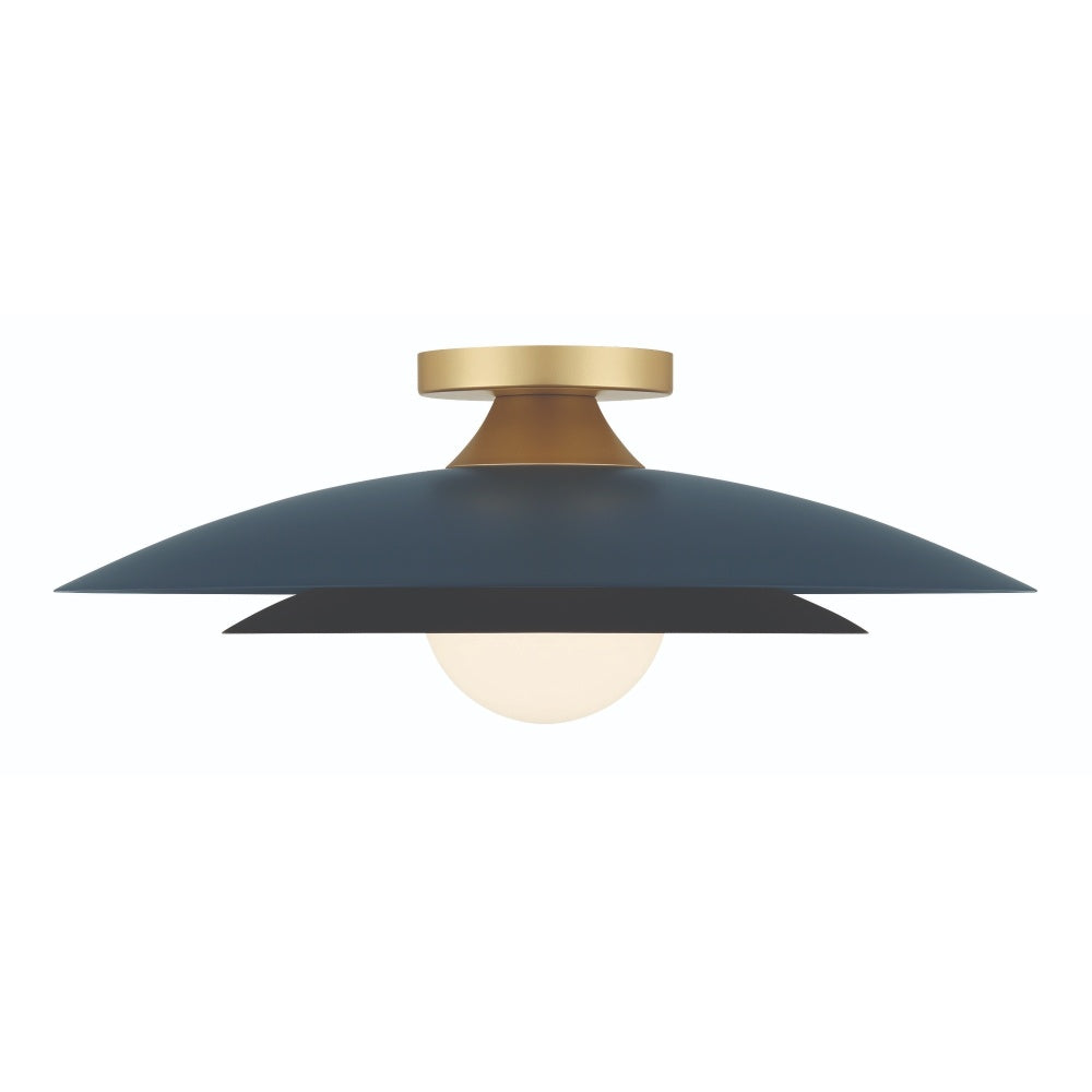 Welsh 1 Light LED 18" Sconce in Blue