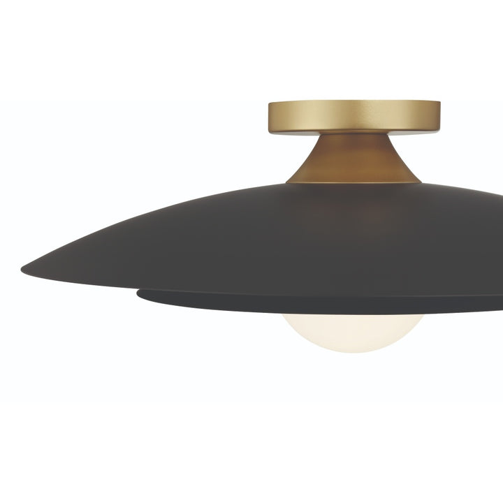 Welsh 1 Light LED 18" Sconce in Black