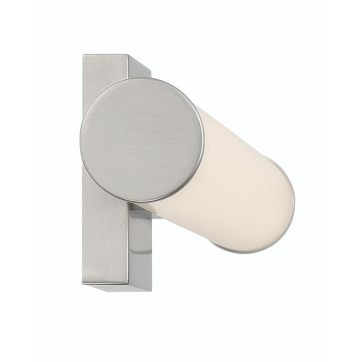 Stepridge 1 Light Wall Mount in Nickel