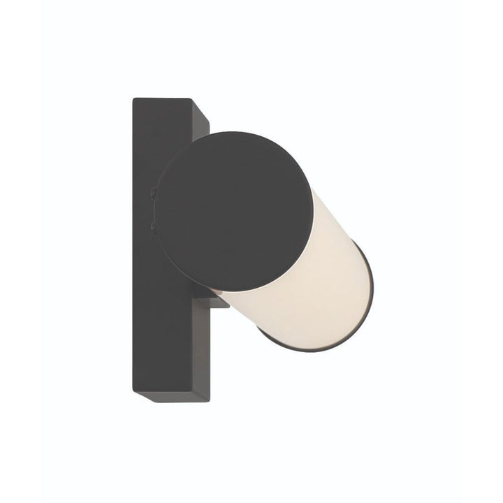 Stepridge 1 Light Wall Mount in Black