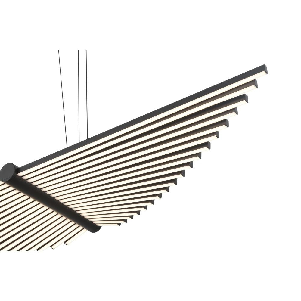 Seraph 1 Light 39.25" Chandelier in Black