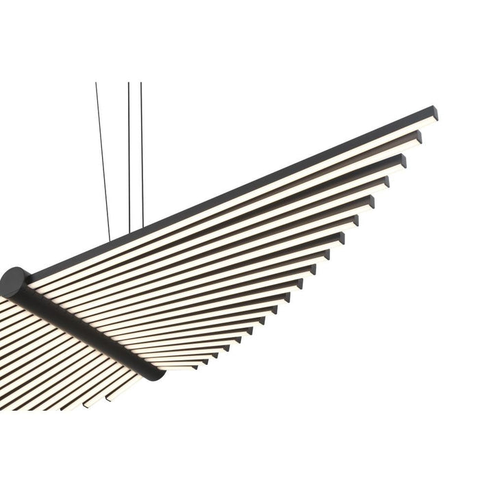 Seraph 1 Light 39.25" Chandelier in Black