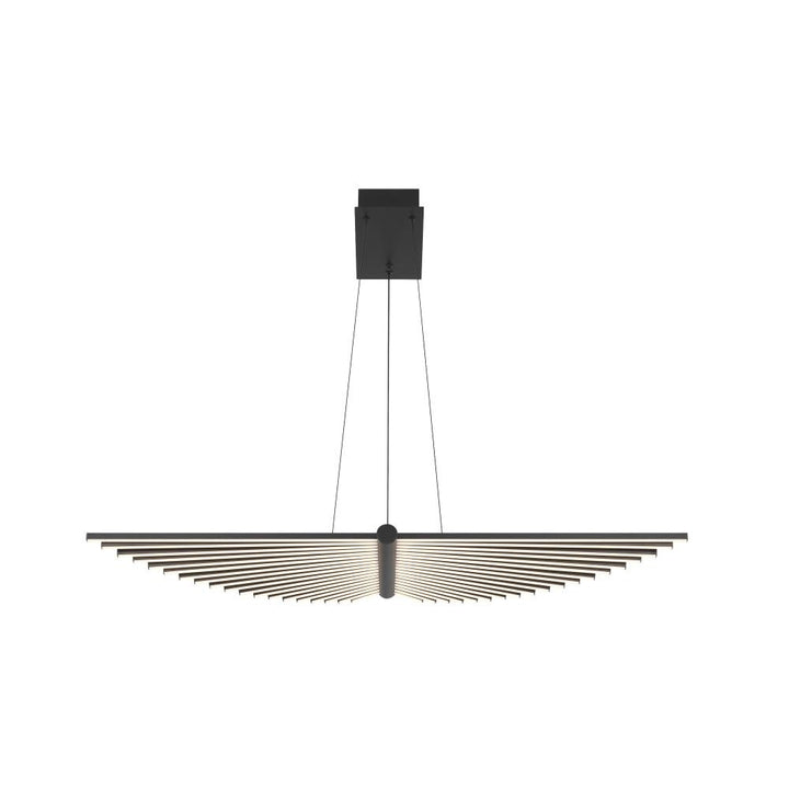 Seraph 1 Light 39.25" Chandelier in Black