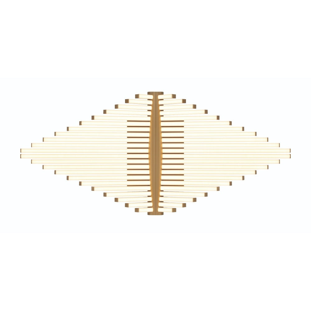 Seraph 1 Light 24.5" Flushmount in Gold