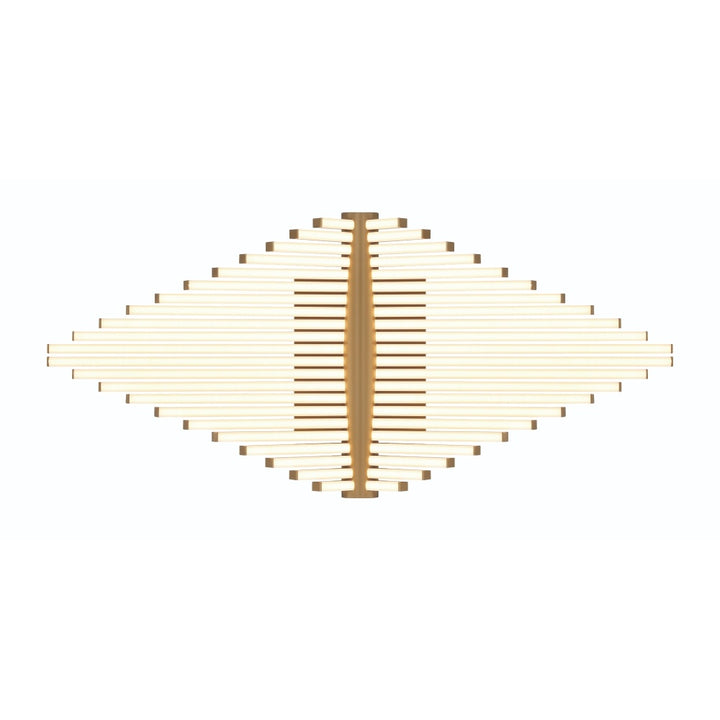 Seraph 1 Light 24.5" Flushmount in Gold