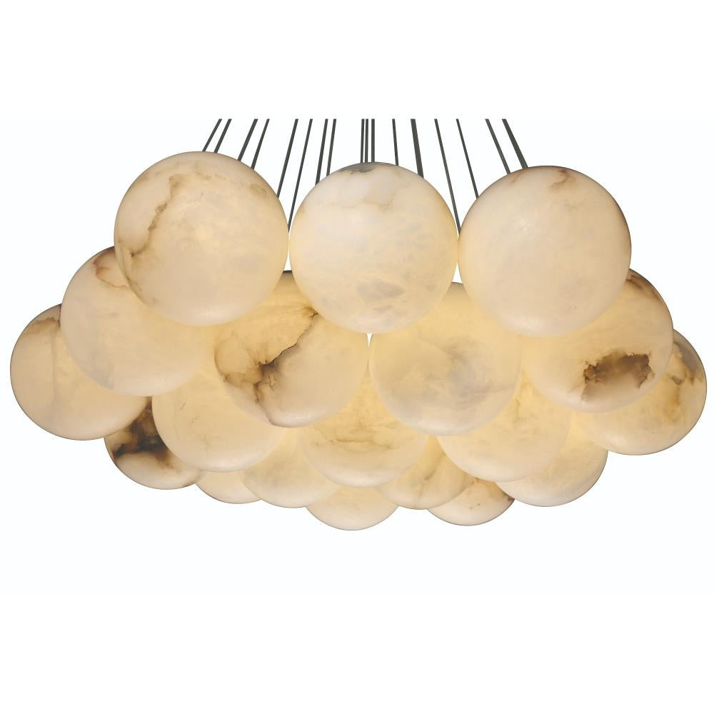 Kepler 19 Light Chandelier in Gold