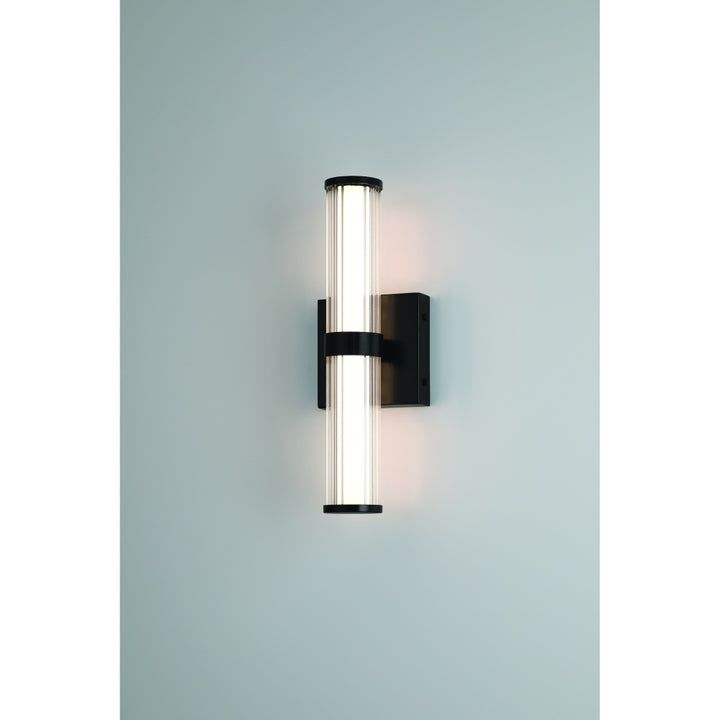 Fayton 14" LED Sconce In Black