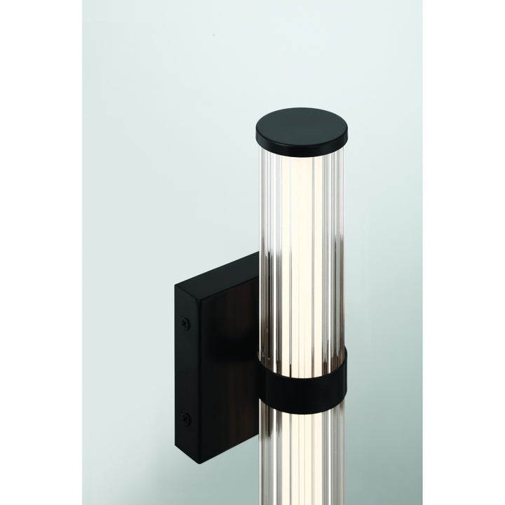 Fayton 14" LED Sconce In Black