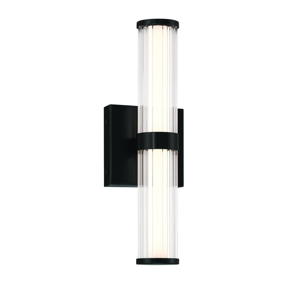 Fayton 14" LED Sconce In Black