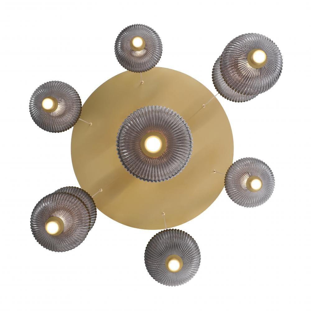Palmas 30" LED Pendant In Gold