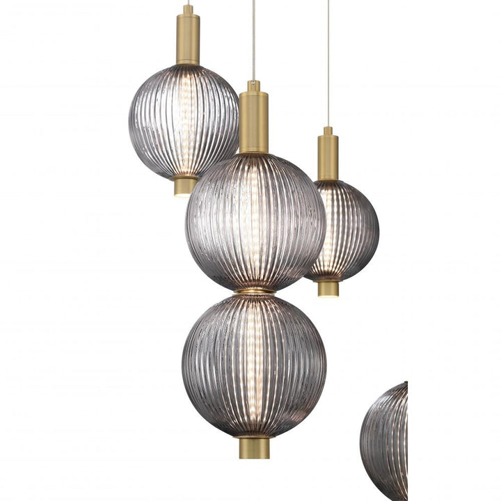 Palmas 30" LED Pendant In Gold