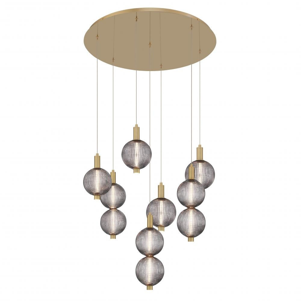 Palmas 30" LED Pendant In Gold