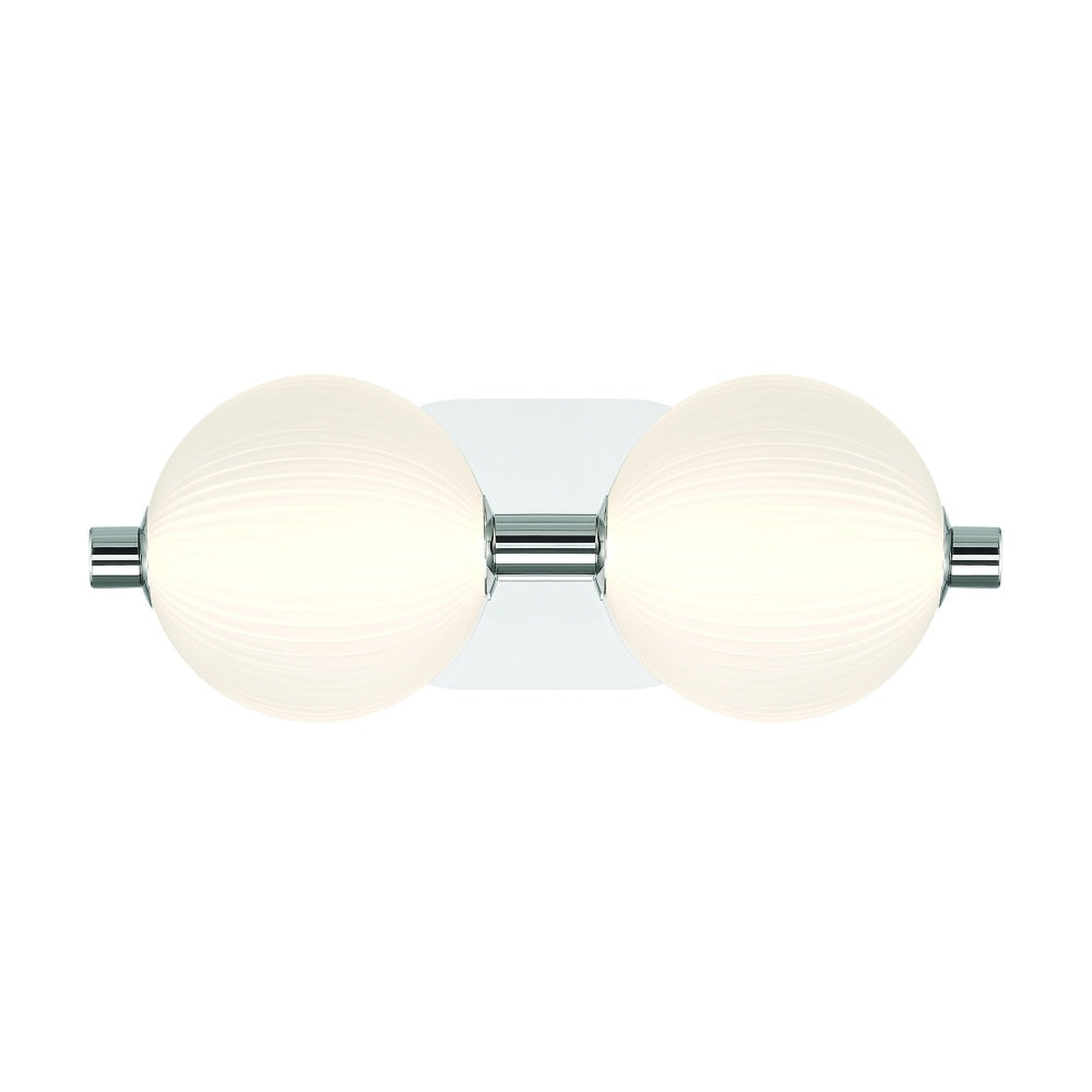 Palmas 2 Light Vanity In Nickel