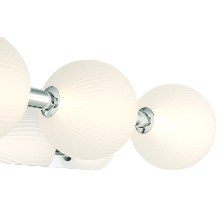 Palmas 3 Light Vanity In Nickel