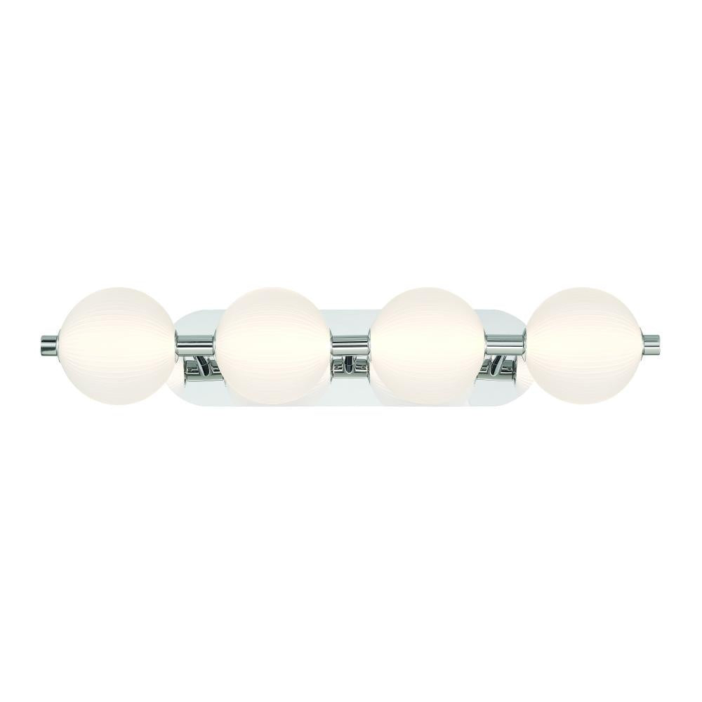 Palmas 4 Light Vanity In Nickel