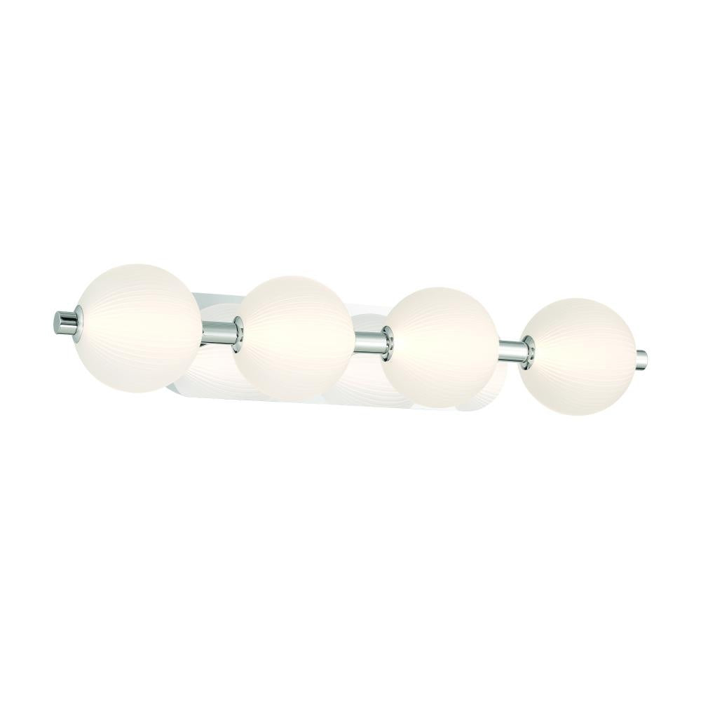 Palmas 4 Light Vanity In Nickel