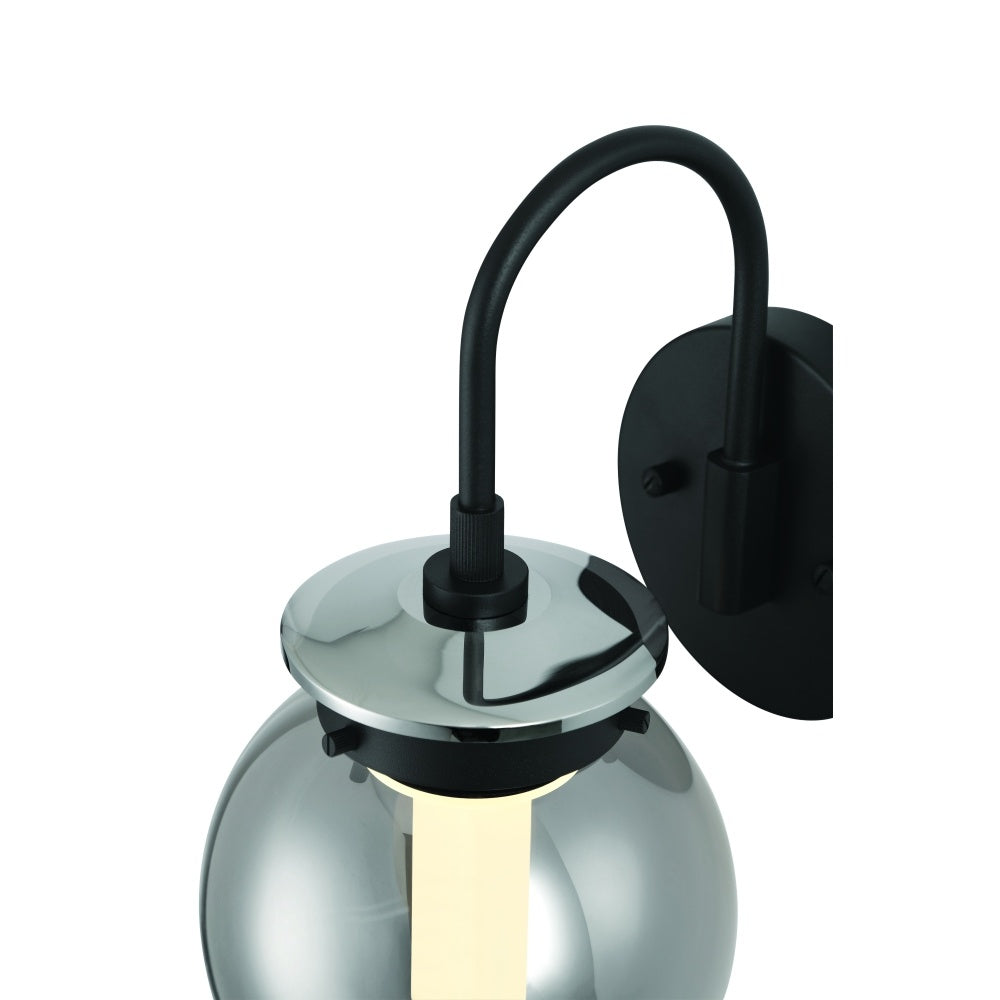 Caswell 6" LED Sconce In Black