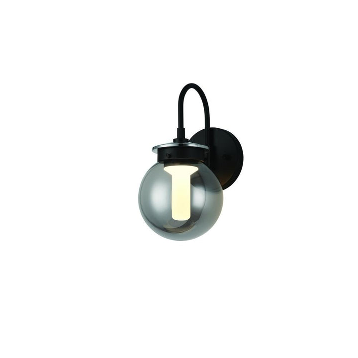 Caswell 6" LED Sconce In Black