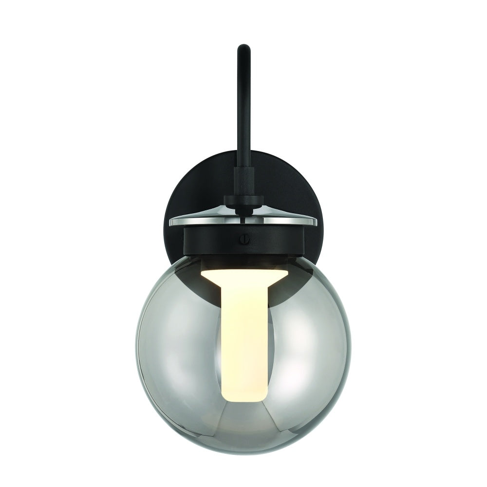 Caswell 6" LED Sconce In Black