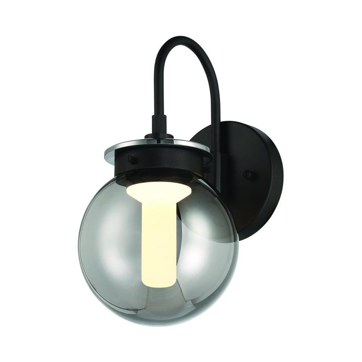 Caswell 6" LED Sconce In Black