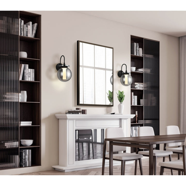 Caswell 10" LED Sconce In Black