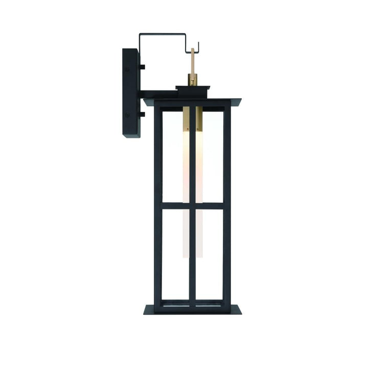 Greyson 22" LED Sconce In Brass and Black