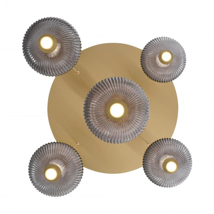 Palmas LED Pendant In Gold