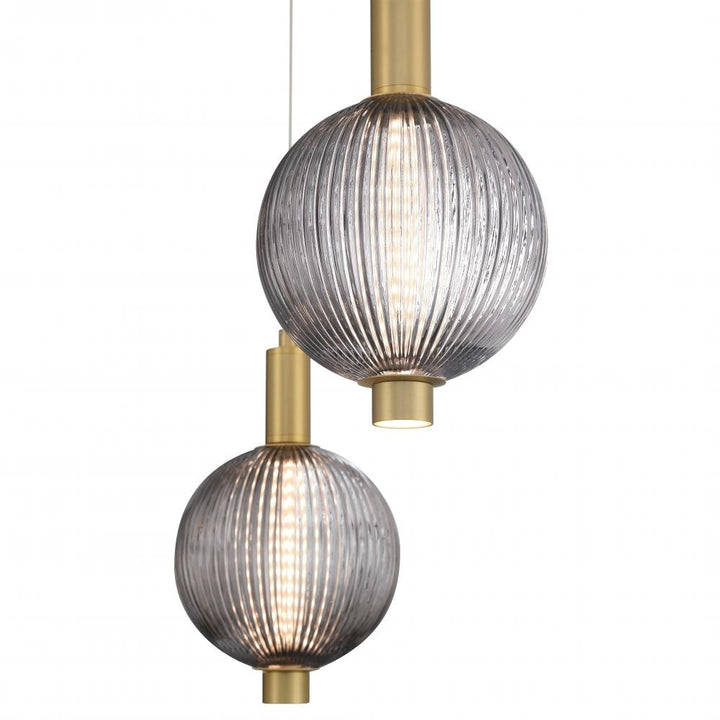 Palmas LED Pendant In Gold