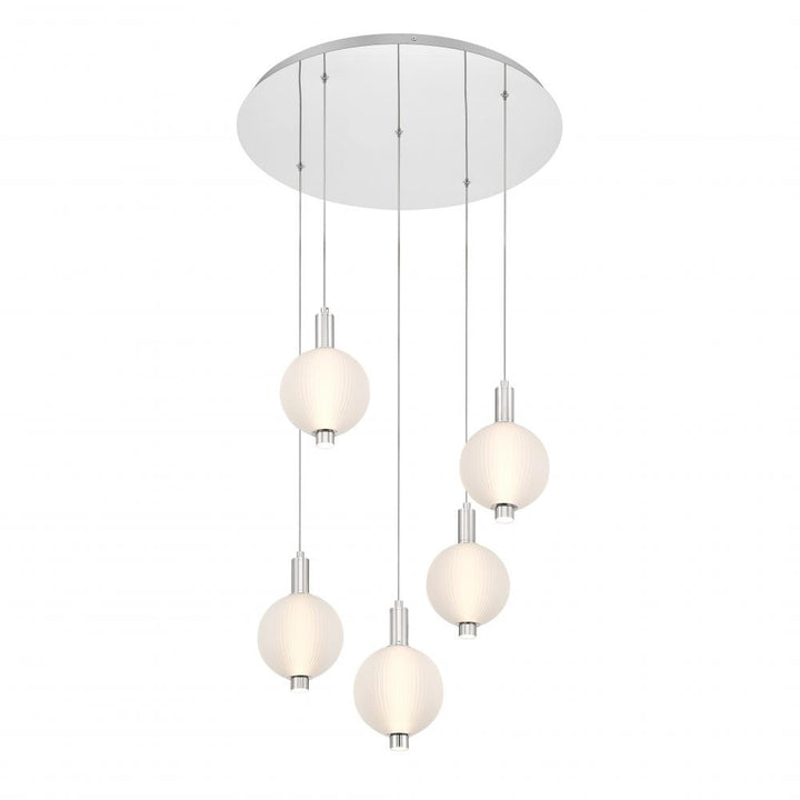 Palmas LED Pendant In Nickel