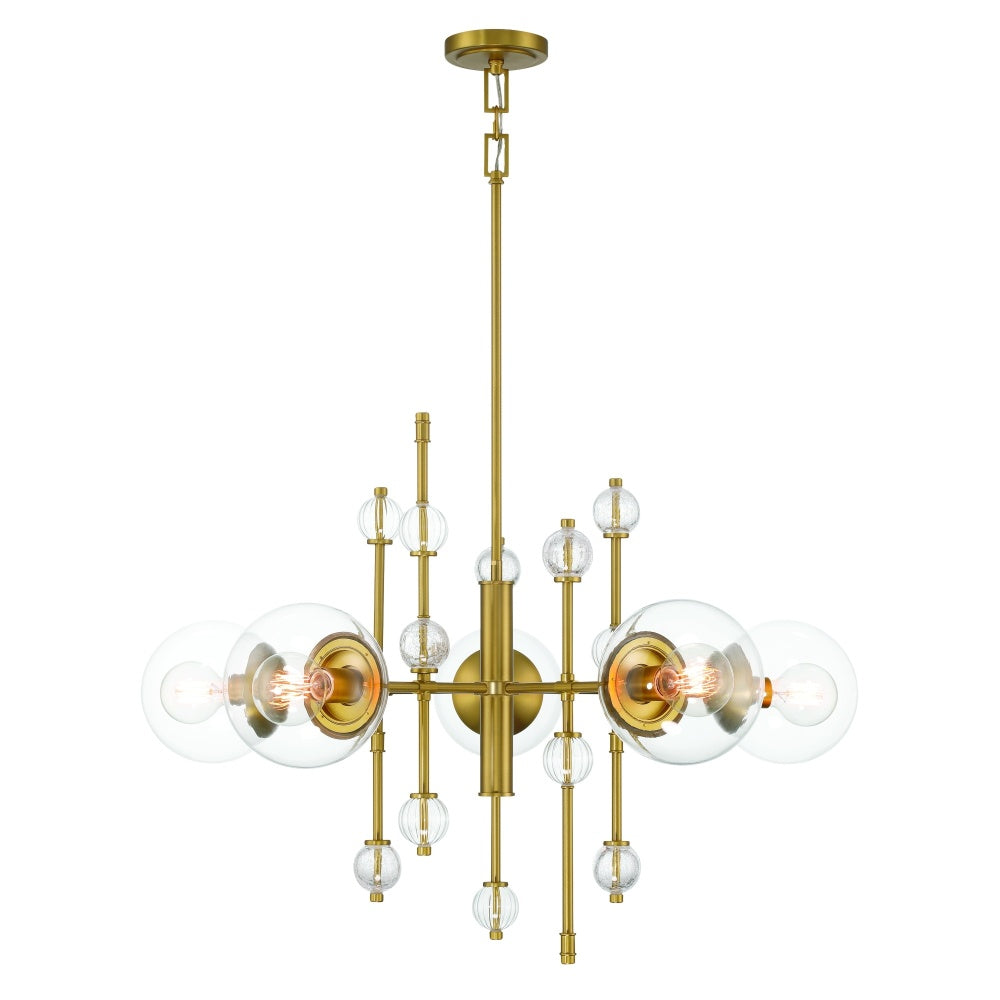 Traiton 36" Chandelier In Gold