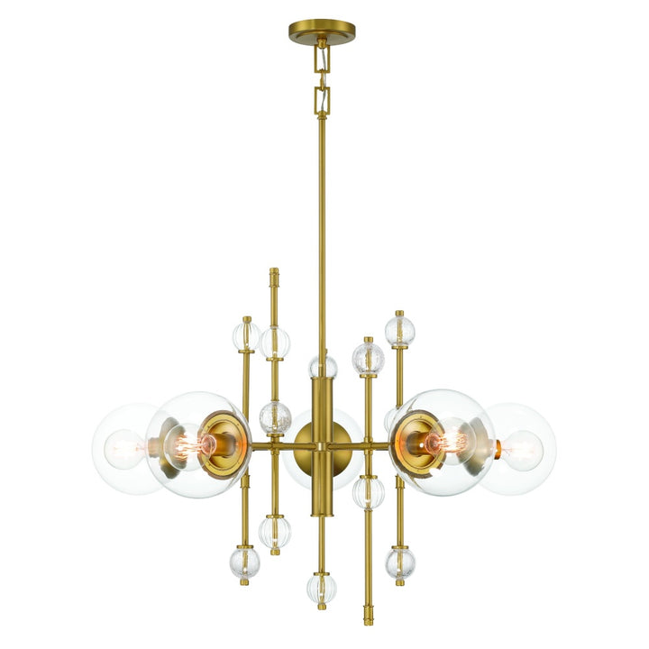 Traiton 36" Chandelier In Gold