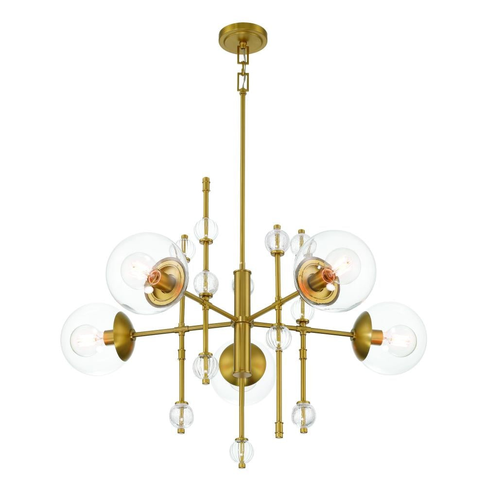 Traiton 36" Chandelier In Gold