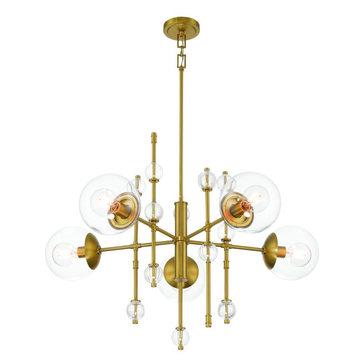 Traiton 36" Chandelier In Gold