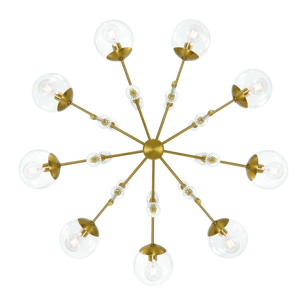 Traiton 48" Chandelier In Gold