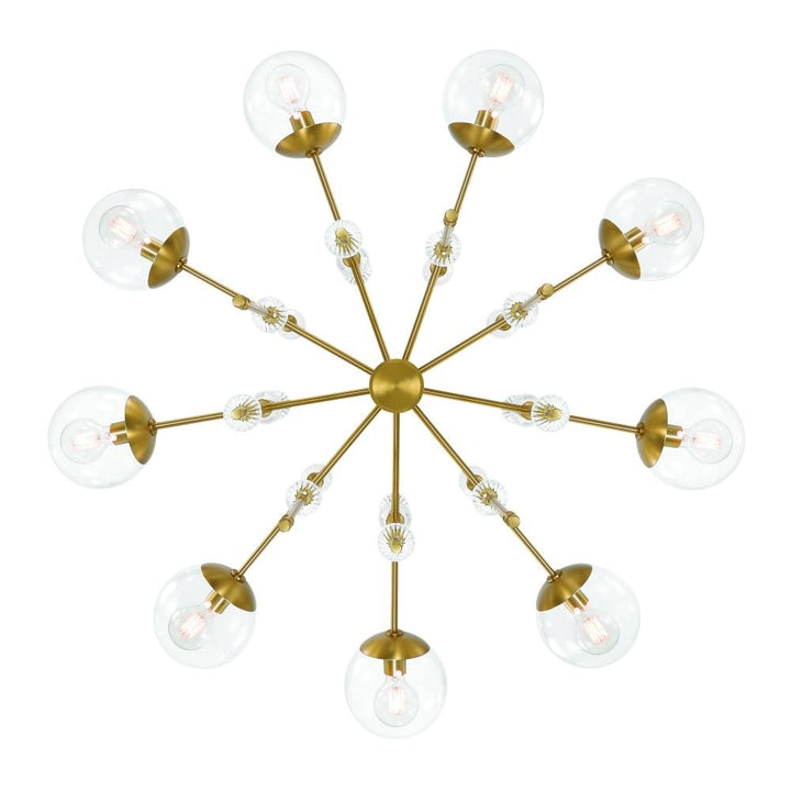 Traiton 48" Chandelier In Gold