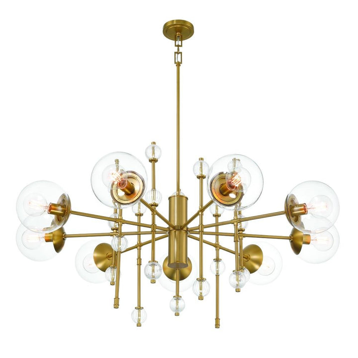 Traiton 48" Chandelier In Gold