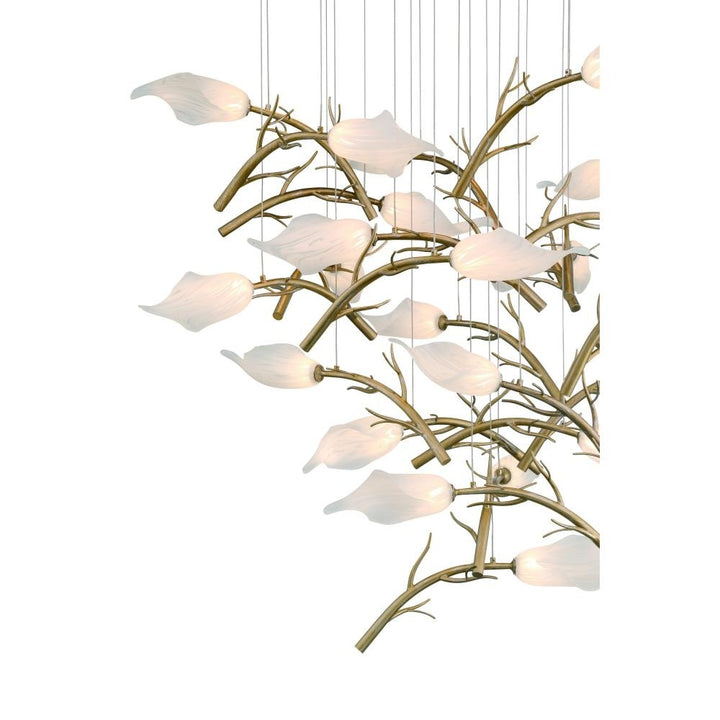 Matera 36" LED Chandelier In Gold
