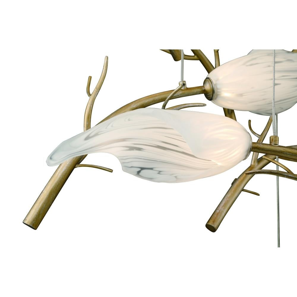 Matera 36" LED Chandelier In Gold