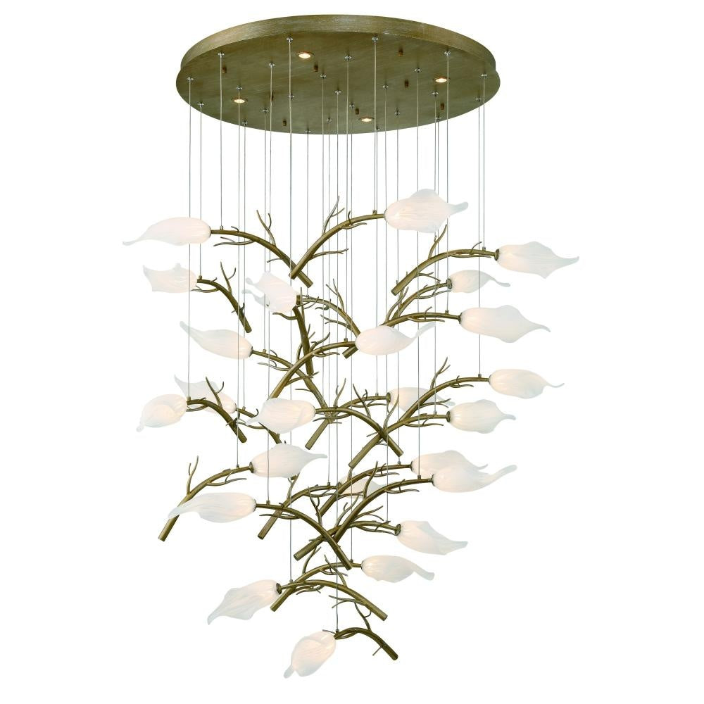Matera 36" LED Chandelier In Gold