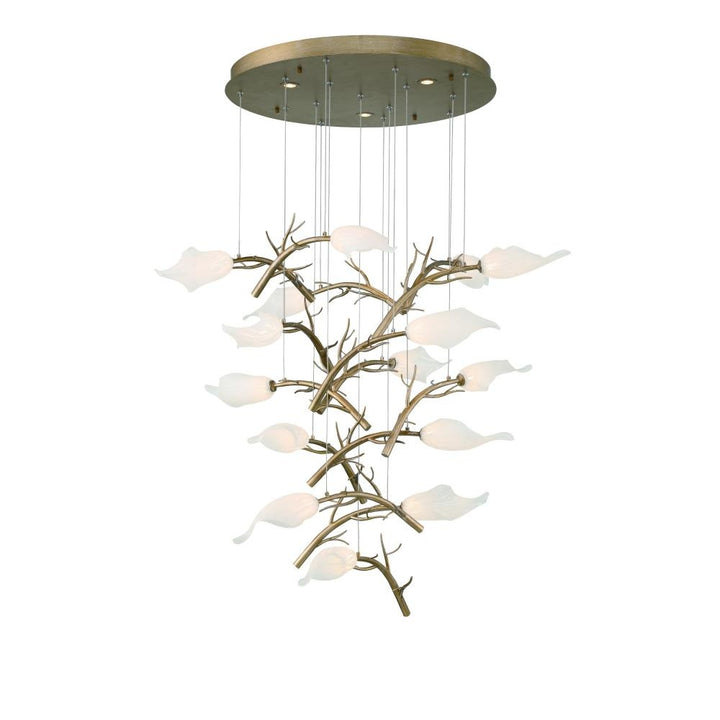 Matera 28" LED Chandelier In Gold