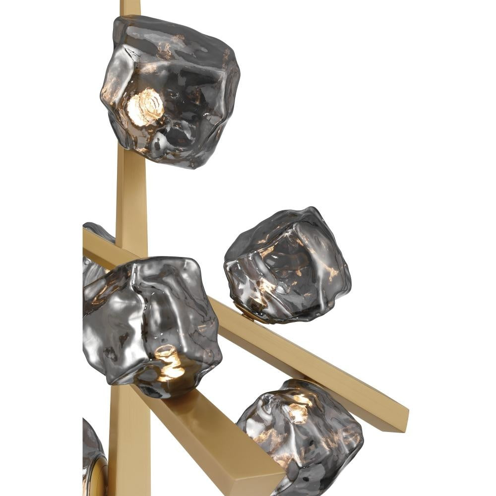 Thorah 27" LED Chandelier In Gold