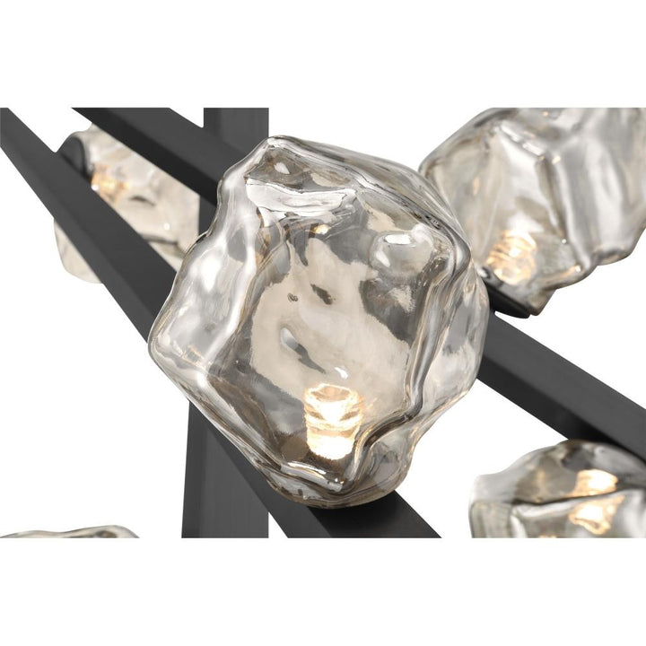 Thorah 27" LED Chandelier In Graphite