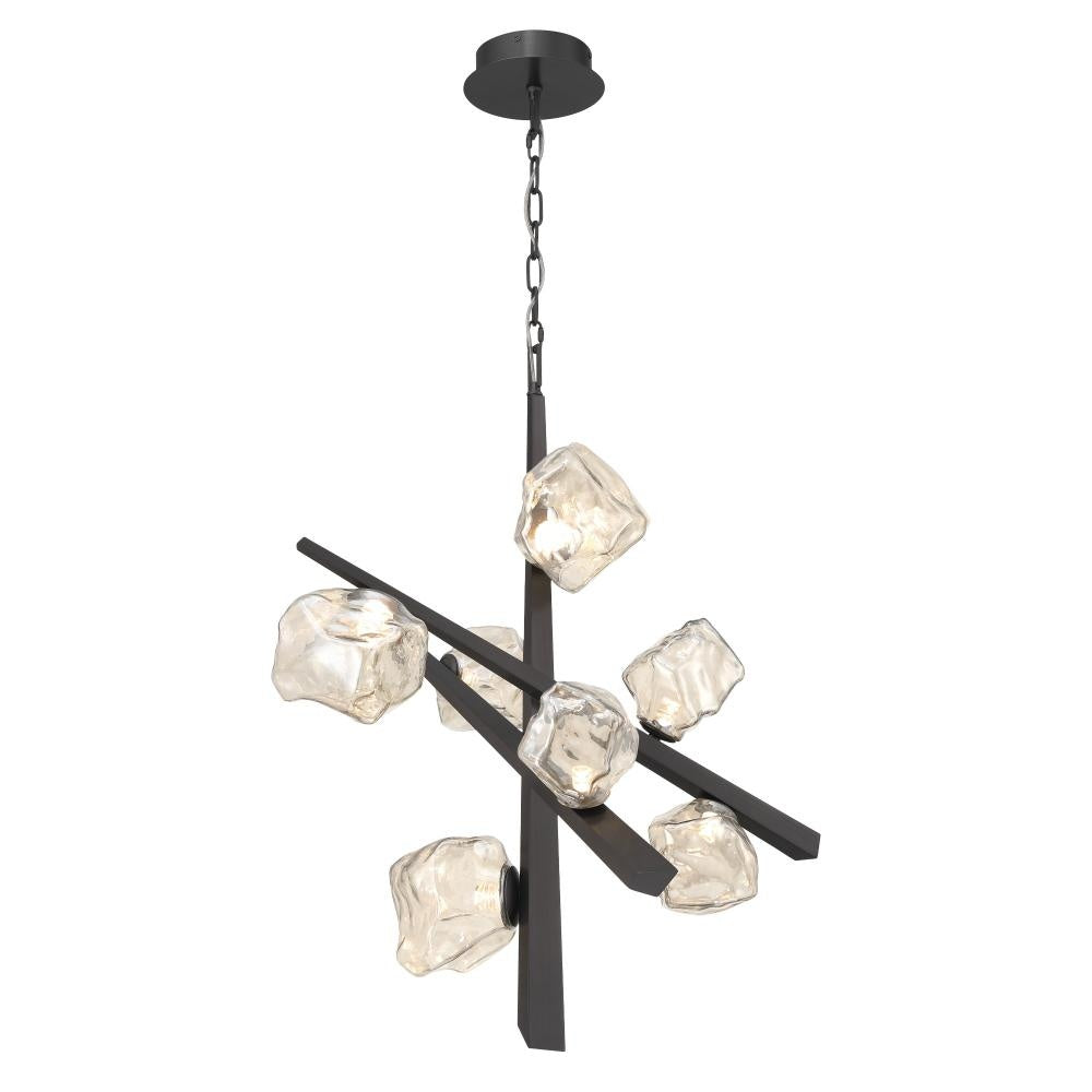 Thorah 27" LED Chandelier In Graphite