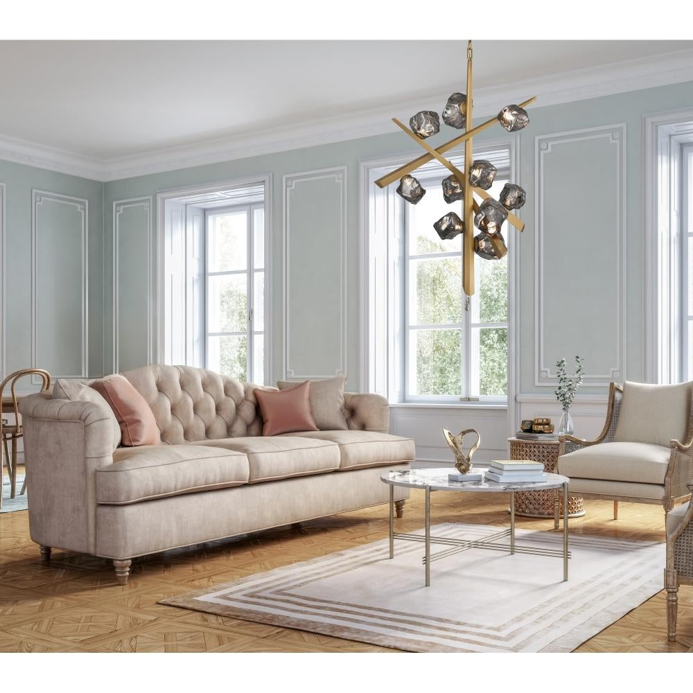 Thorah 36" LED Chandelier In Gold